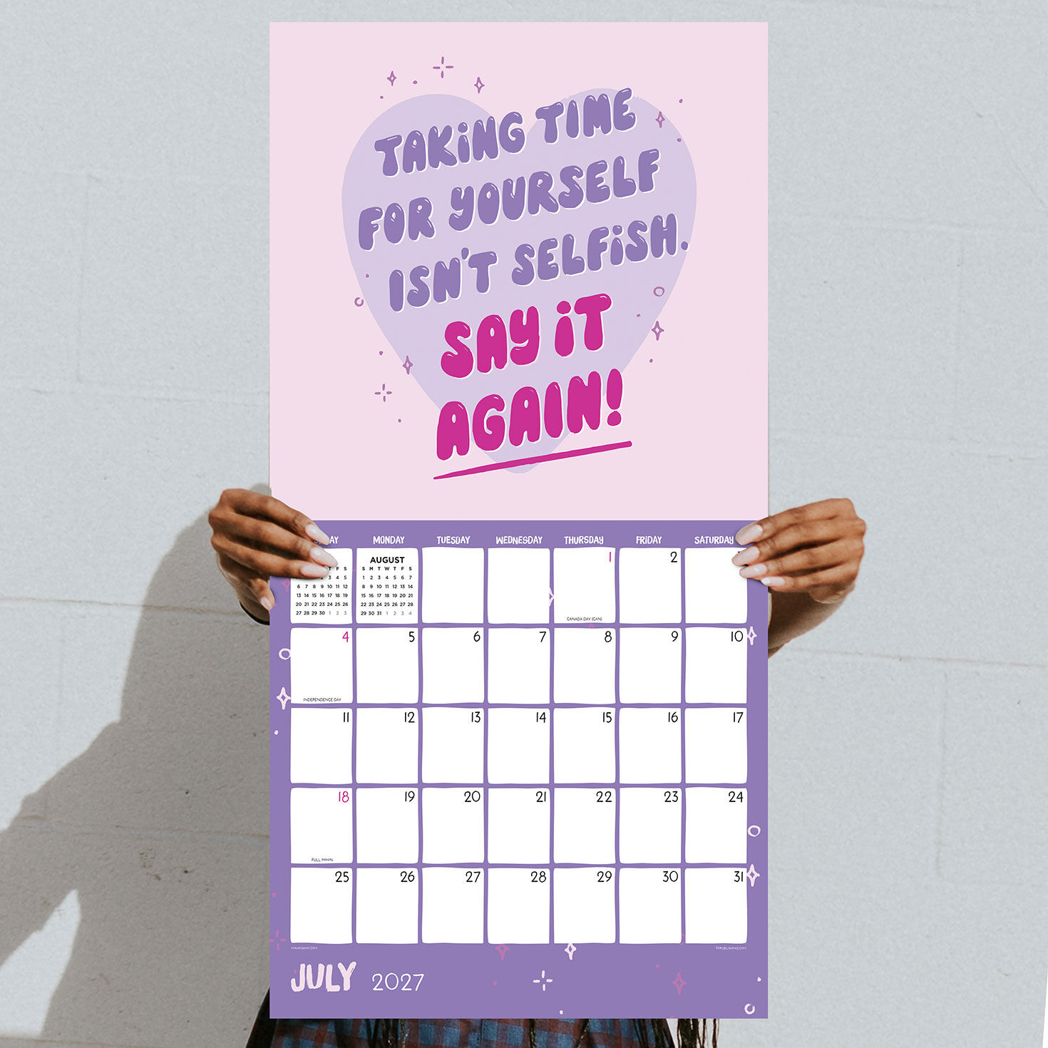 Kindness Shines in You 2027 Wall Calendar inside spread image number 6
