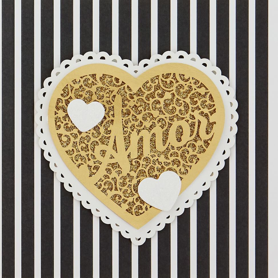 Amor Spanish Language Birthday Card