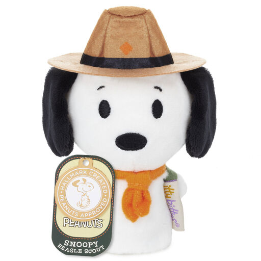 itty bittys® Peanuts® Beagle Scouts Snoopy Plush, 