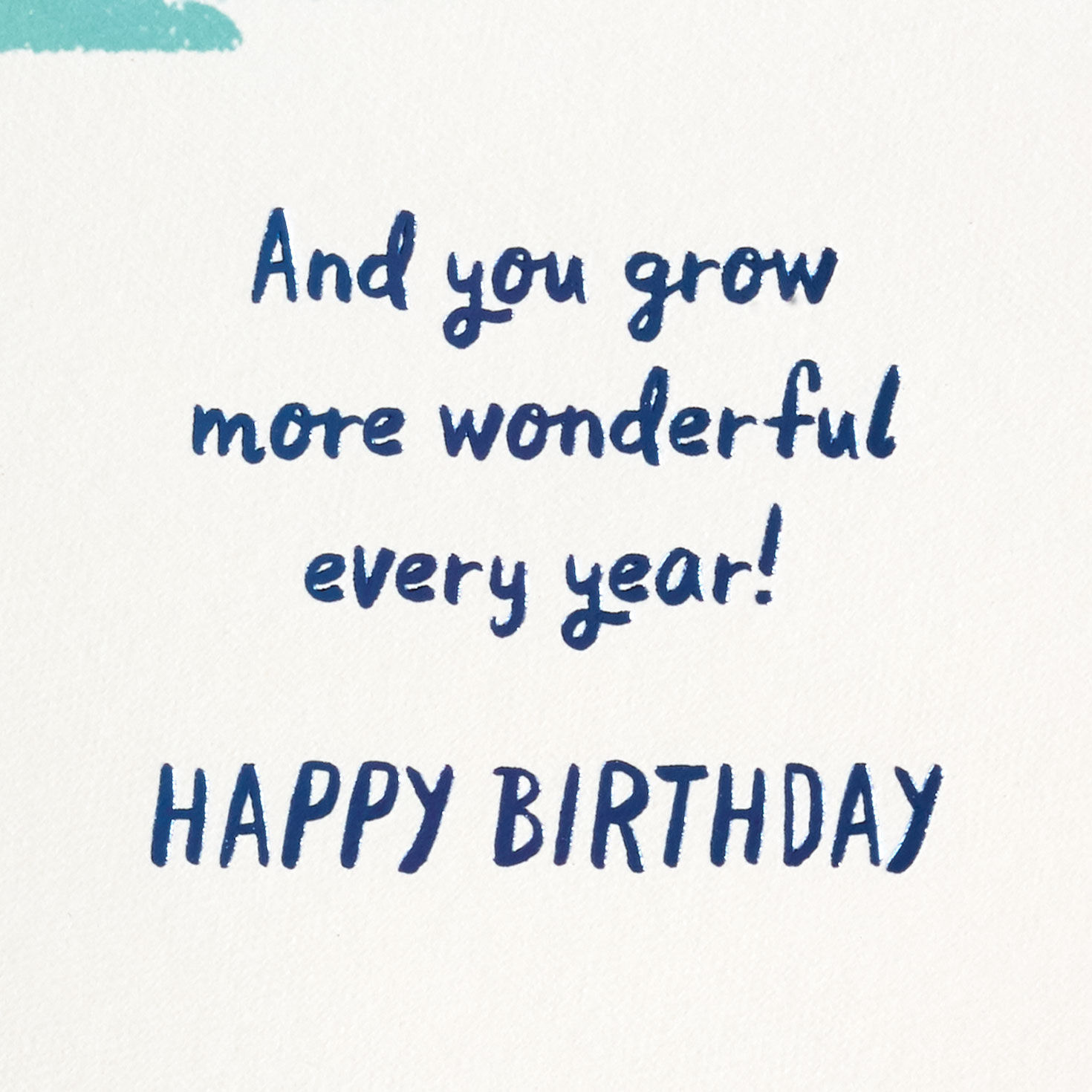 More Wonderful Every Year Birthday Card for Godson for only USD 4.99 | Hallmark