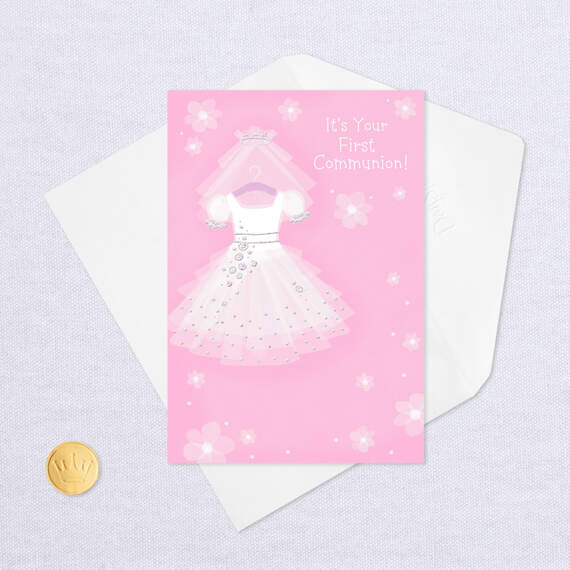 On This Special Day First Communion Card for Girl, , large image number 5