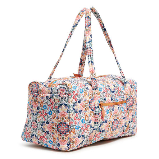 Vera Bradley Large Travel Duffel in Enchanted Mandala, 