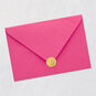 Purple Butterfly First Birthday Card for Kid Envelope Back with Seal image number 8