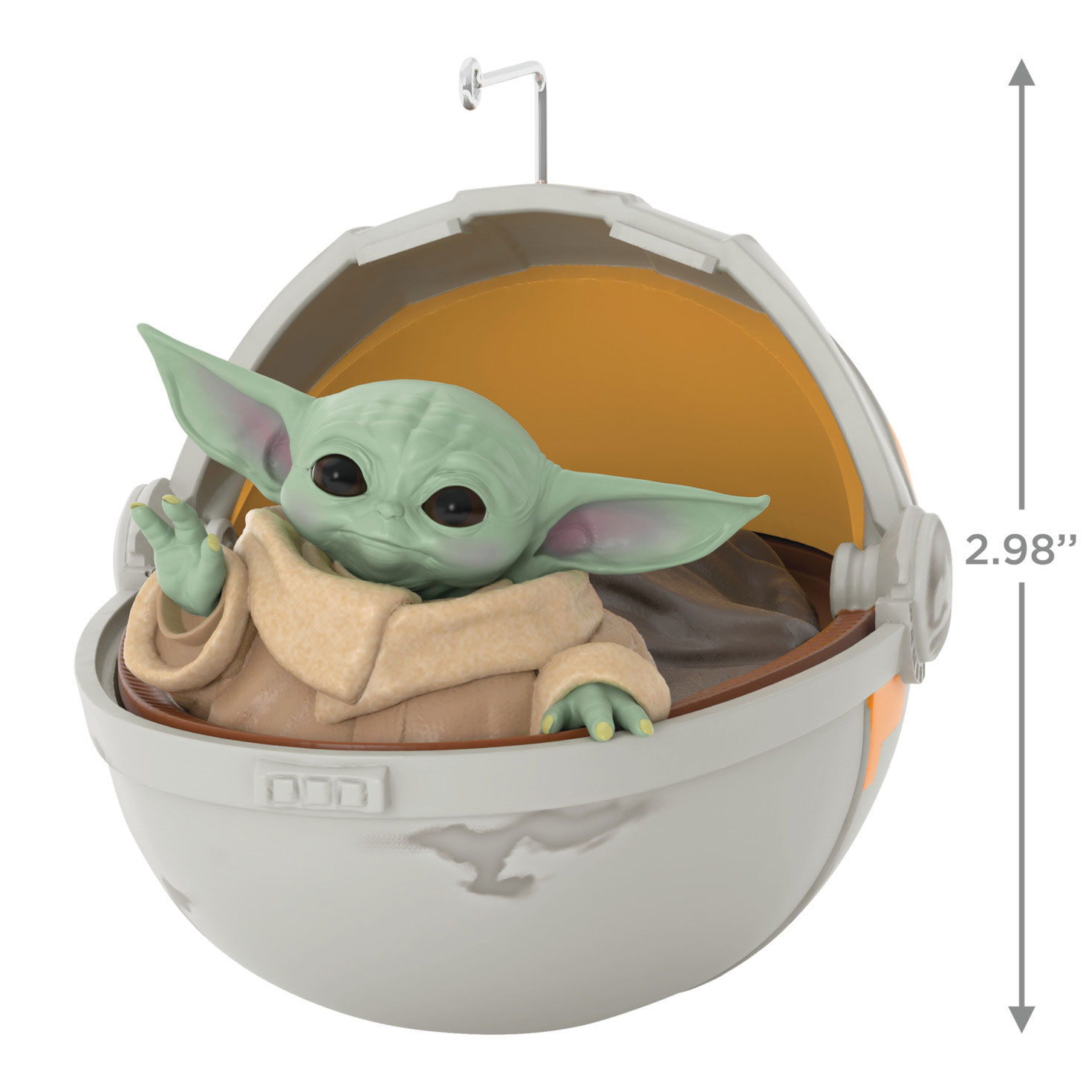 Star Wars: The Mandalorian™ Grogu™ in Hovering Pram Ornament for only USD 19.99 | Hallmark