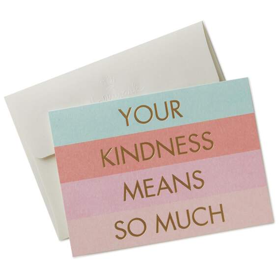 Your Kindness Means So Much Thank You Notes, Box of 10, , large image number 1