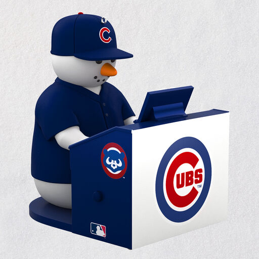 MLB Chicago Cubs™ Snowman at Organ Musical Ornament, 