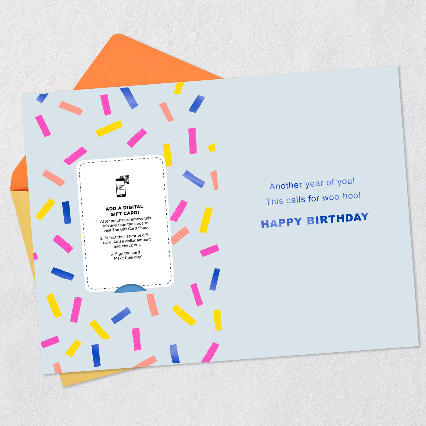 This Calls for Confetti Gift Card Greeting Birthday Card for only USD 4.99 | Hallmark