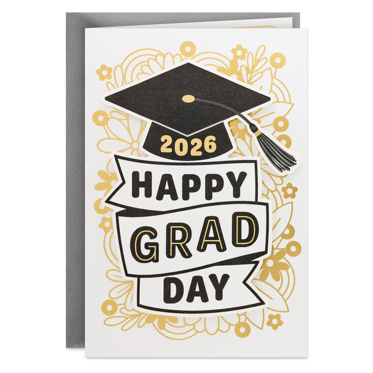 Hats Off to You 2026 Graduation Card Hats Off to You 2026 Graduation Card
