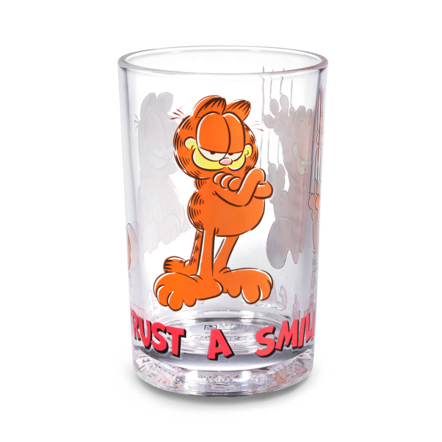 Nickelodeon Garfield Smiling Cat Collectible Drinking Glass, 13.5 oz.