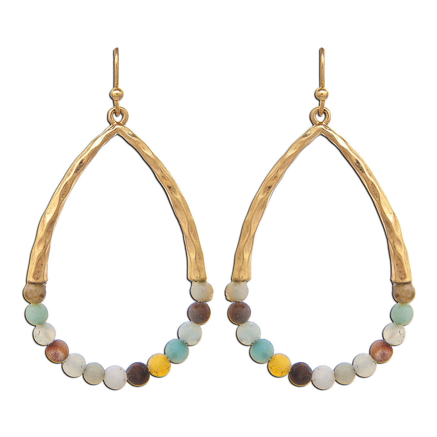 Rain Jewelry Beaded Teardrop Gold Metal Earrings for only USD 15.00 | Hallmark