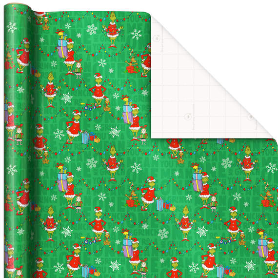 Dr. Seuss's How the Grinch Stole Christmas!™ Wrapping Paper, 70 sq. ft., , large image number 1