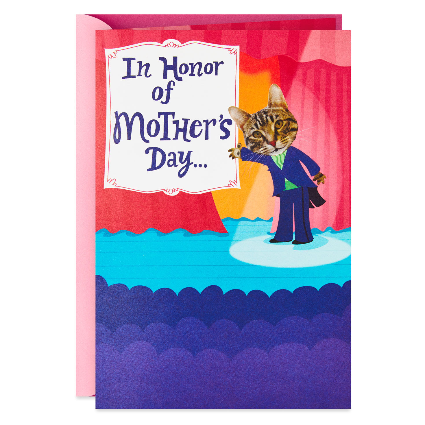 A Little Song and Dance Funny Musical Pop-Up Mother's Day Card for Mom With Motion