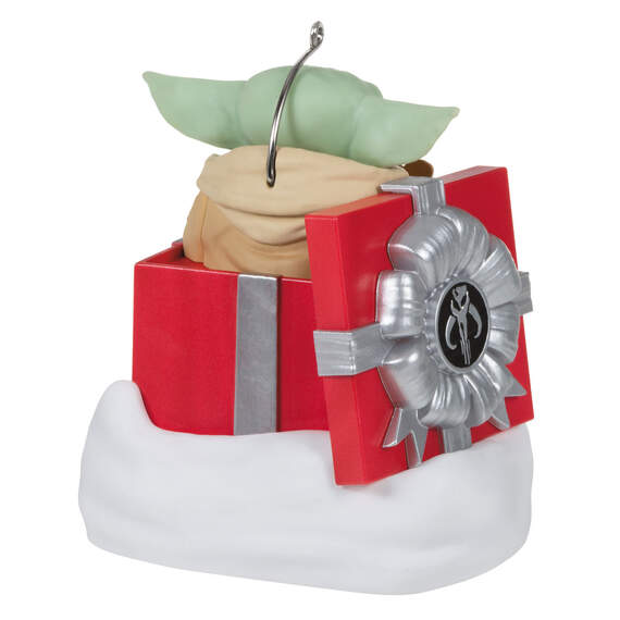 Star Wars: The Mandalorian™ Grogu™ Greetings Ornament With Sound and Motion, , large image number 6