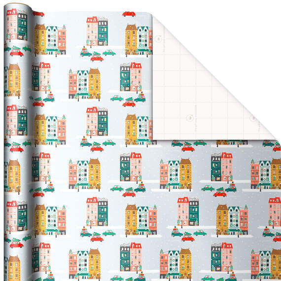 Cozy Traditions 3-Pack Christmas Wrapping Paper, , large image number 4