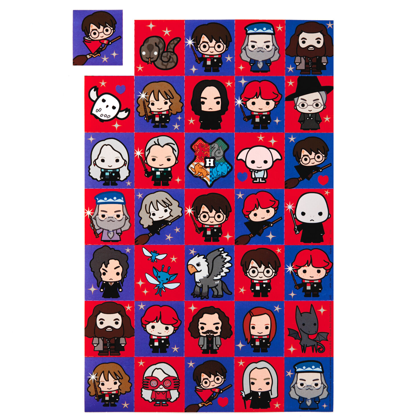 Harry Potter&trade; Kids Classroom Valentines Set With Cards, Stickers and Mailbox, , large image number 4