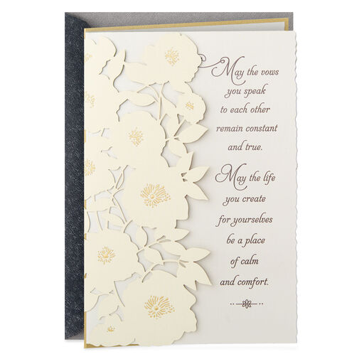 Love Will Guide the Way Wedding Card, 