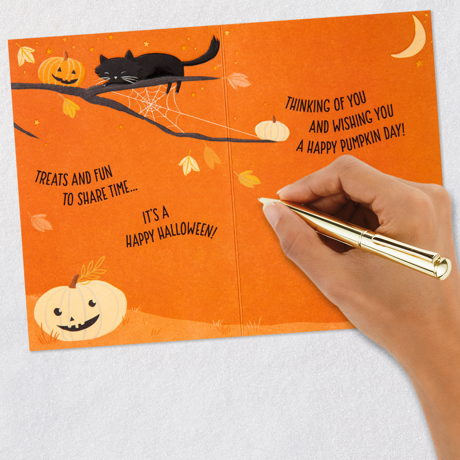 Pumpkins Everywhere Halloween Card, , large image number 7