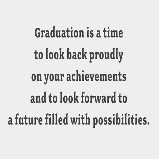Future Filled With Possibilities 2022 College Graduation Card, 