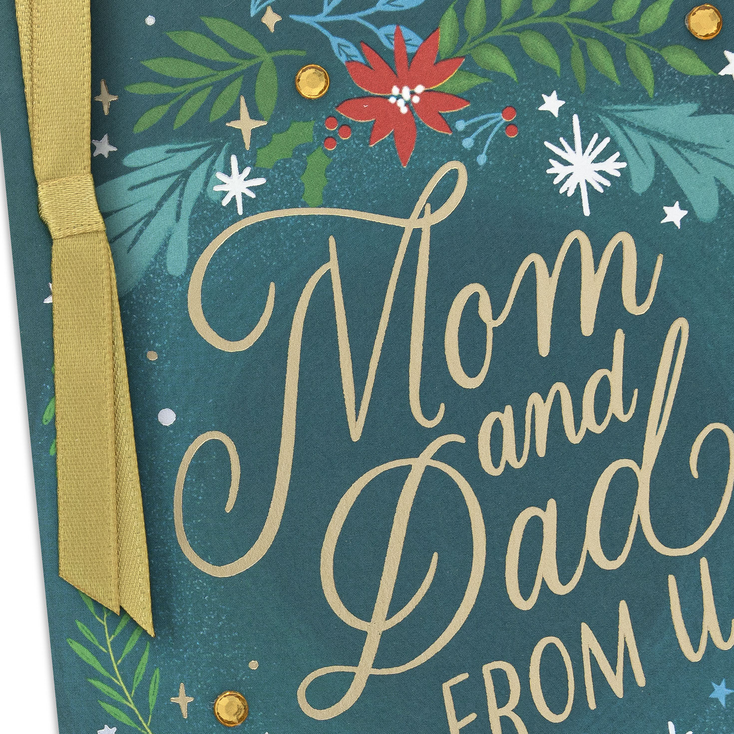 You're Loved and Appreciated Christmas Card for Mom and Dad From Us, , large image number 5