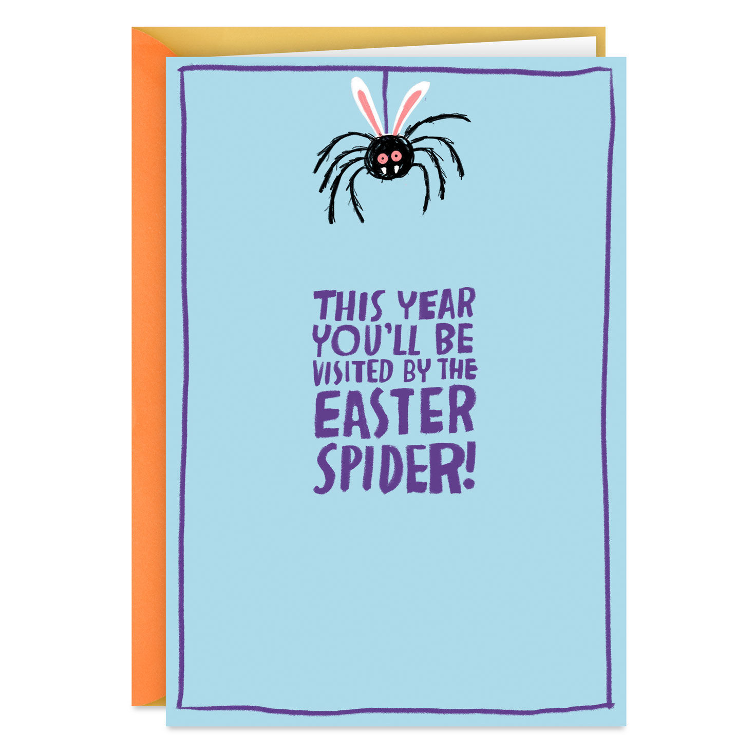 Easter Spider Funny Easter Card