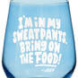 Friends Bring On the Food Stemless Wine Glass, 16 oz., , large image number 3