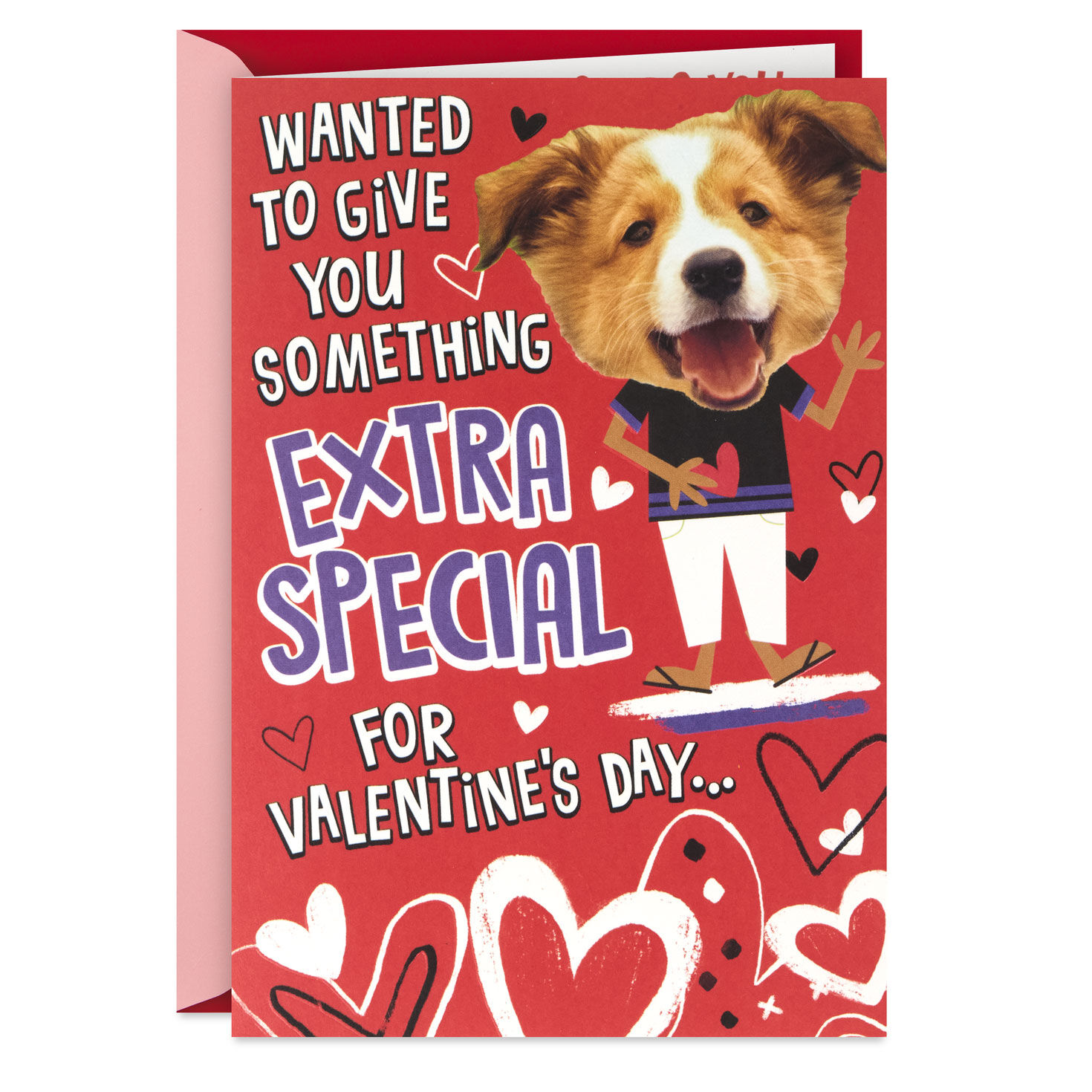 Hugging Dog Pop-Up Valentine's Day Card for Kids for only USD 5.99 | Hallmark