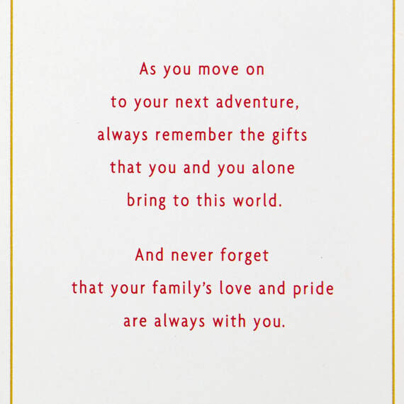 Always With You, Grandson Graduation Card, , large image number 2