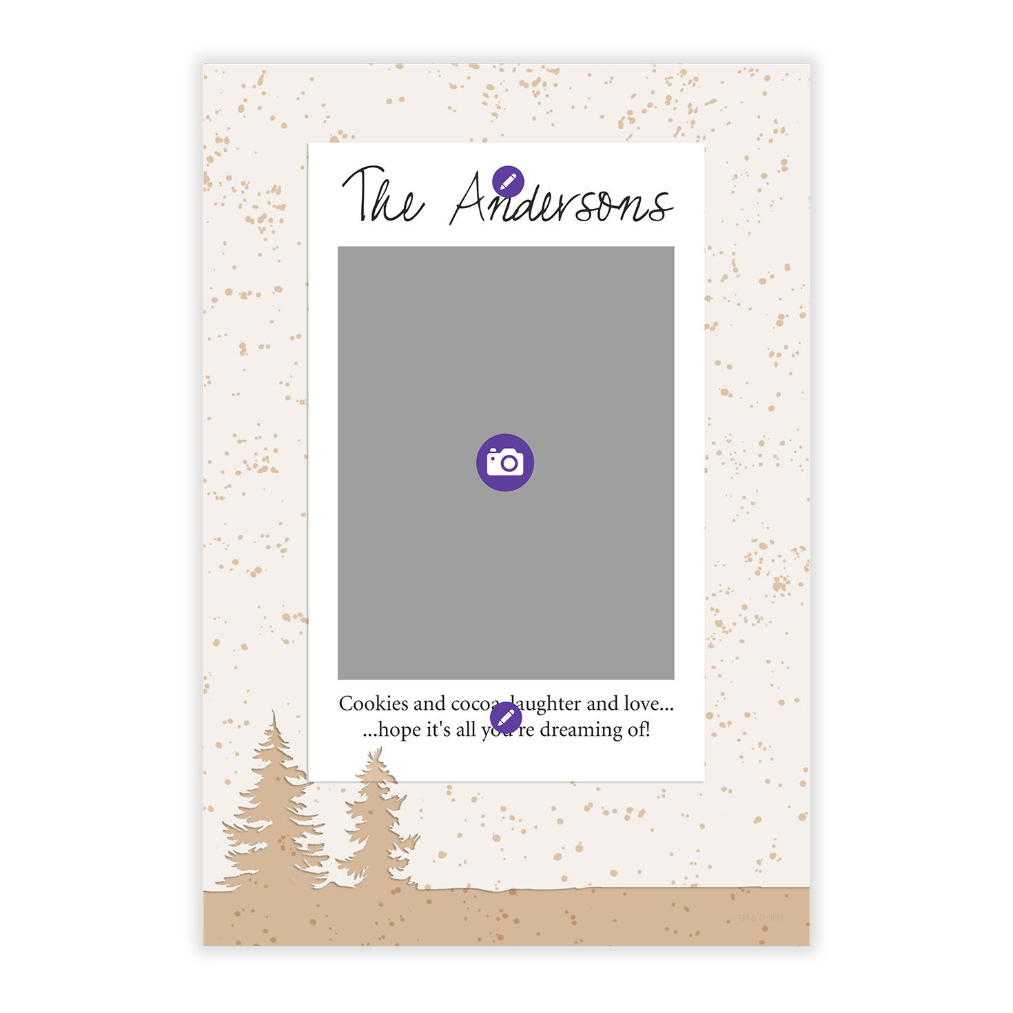 Campfire Wishes Flat Holiday Photo Card, , large image number 5