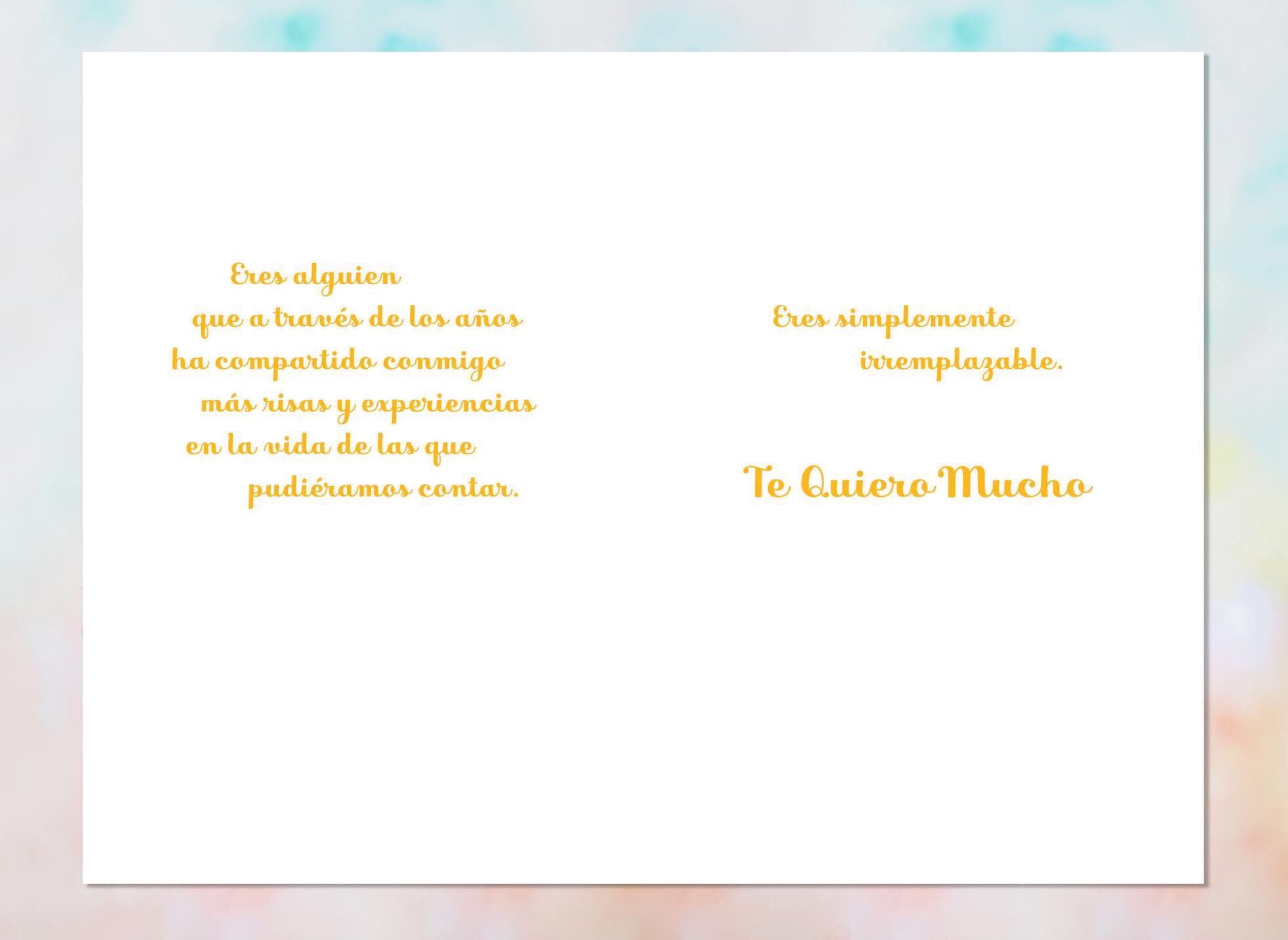 Raise Your Glass Spanish-Language Friendship Card