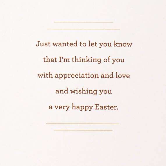With Appreciation and Love Religious Easter Card for Dad, , large image number 2