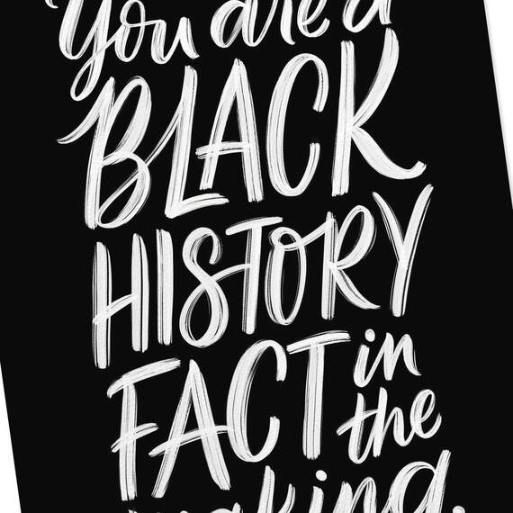 You're Black History in the Making Thinking of You Card, , large image number 4