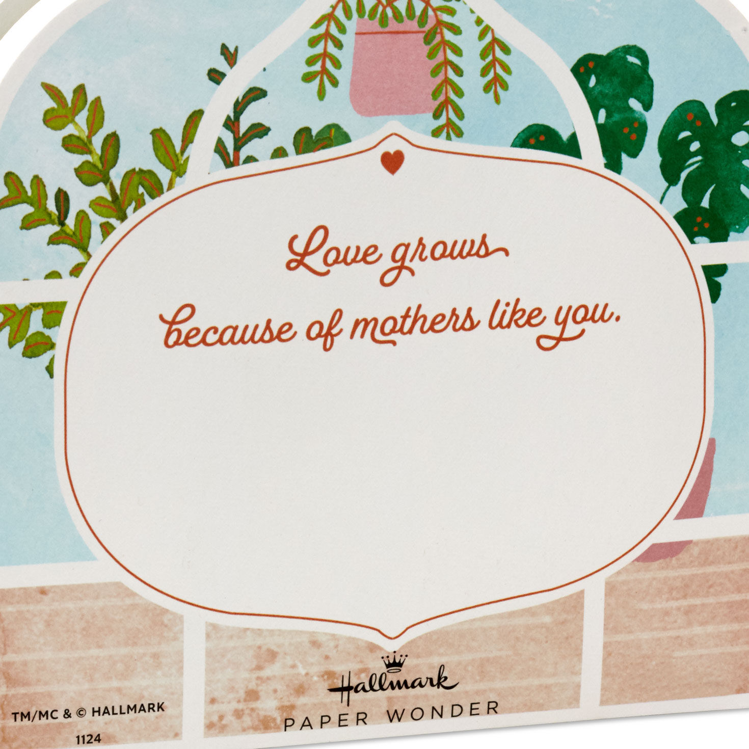 Greenhouse Garden Musical Pop-Up Mother&rsquo;s Day Card Pop-up Card Detail image number 4