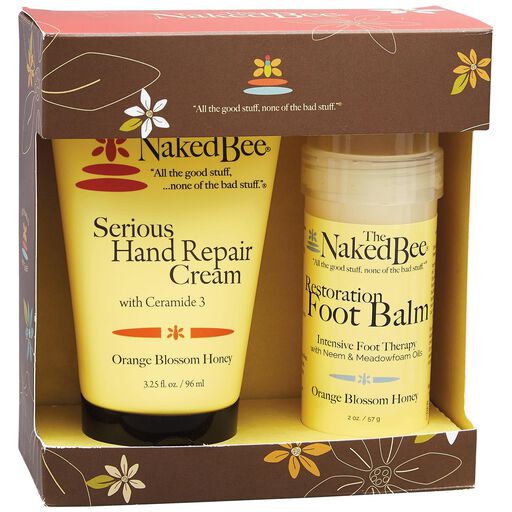 Naked Bee Hand & Foot Repair Kit, Set of 2, 