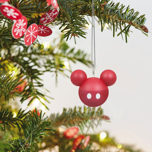 Mini Disney Mickey Mouse Ornaments, Set of 6, 