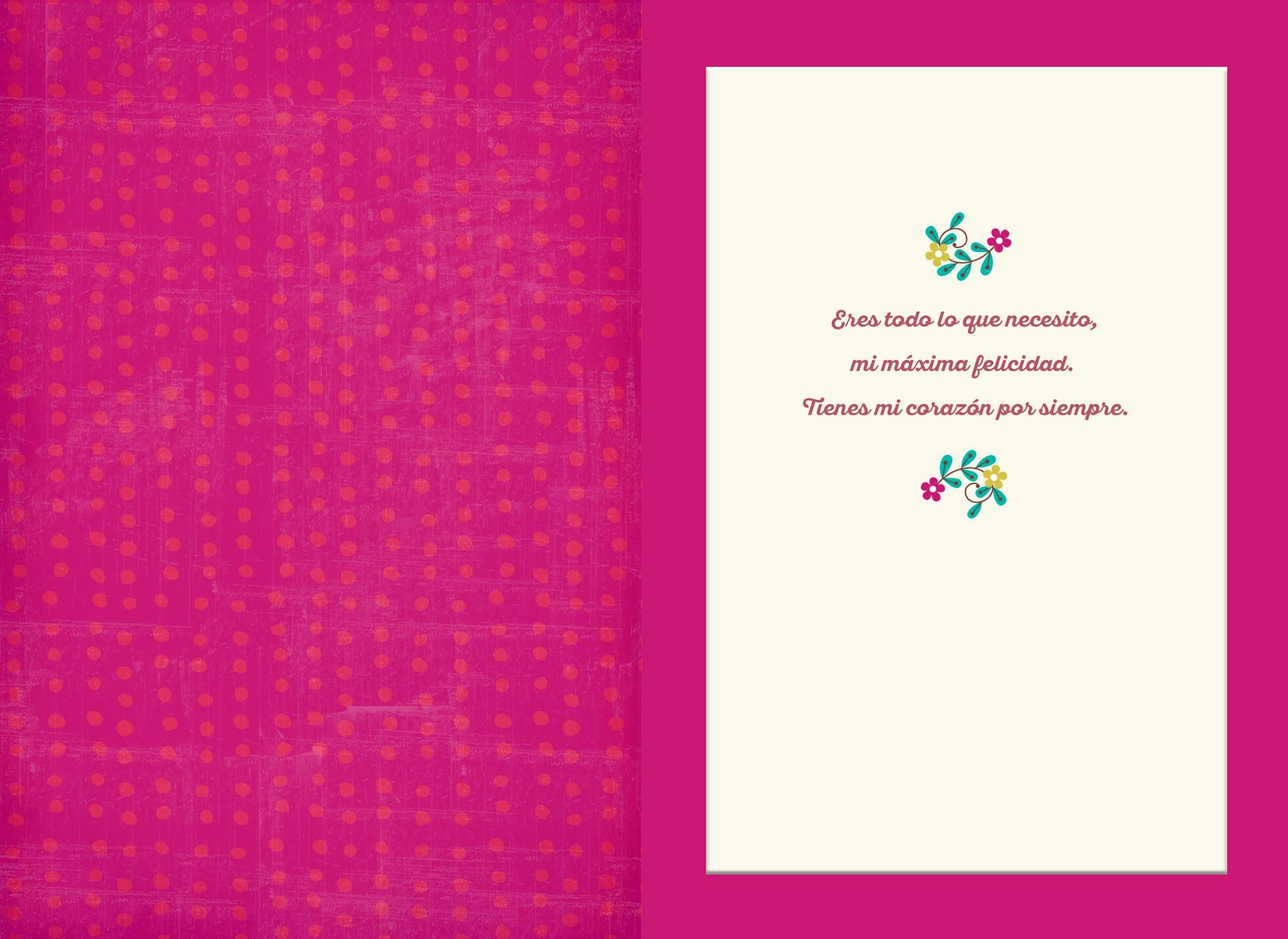 Amor Spanish-Language Love Card