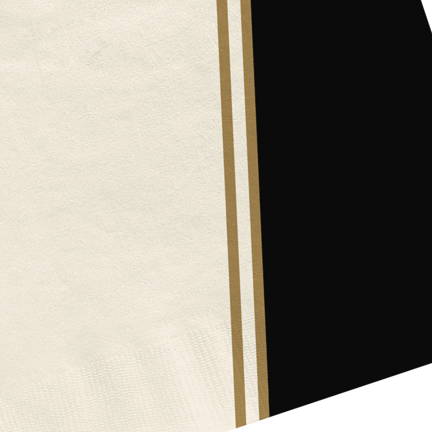 Ivory, Black and Gold Geometric Dinner Napkins, Set of 16 for only USD 4.99 | Hallmark