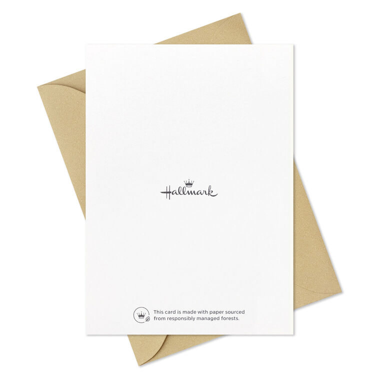 Capital Serif Black and White Thank You Note Cards  image number 5