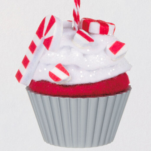 Christmas Cupcakes Holiday Merry-Mint Ornament, 