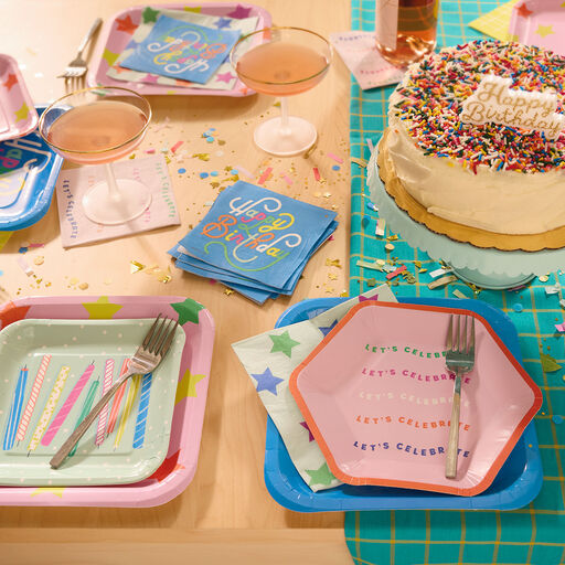 Bright Birthday Party Essentials Set, 