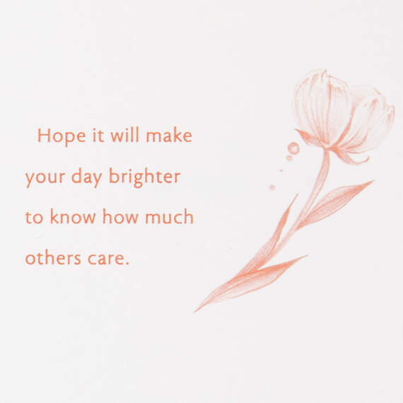 Hoping to Brighten Your Day Encouragement Card, , large image number 2