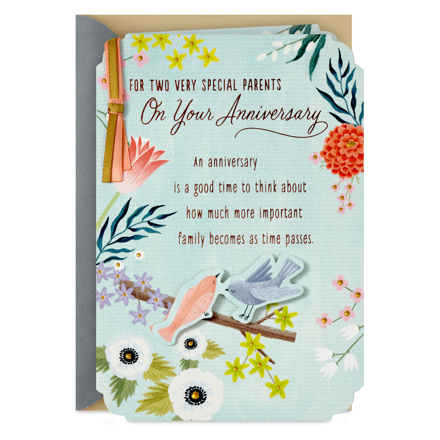 Celebrating the Life You've Made Together Anniversary Card for Parents for only USD 7.99 | Hallmark