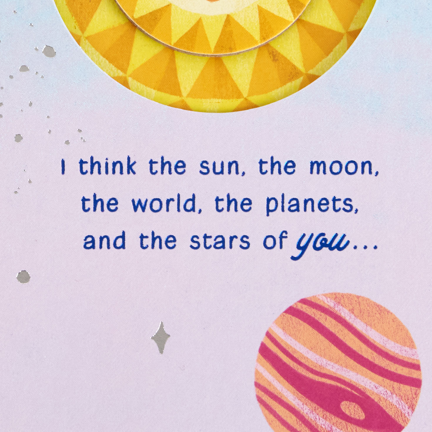 Glad You're in My Universe Birthday Card, , large image number 2