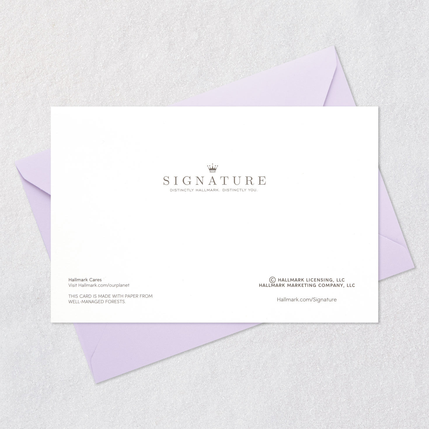 Silver Foil and Blue Confetti Birthday Card Card Back with Envelope image number 7