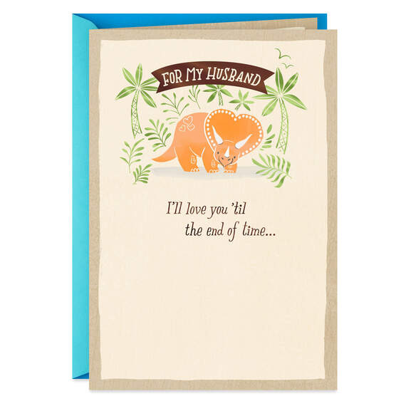 Love You 'Til the End of Time Father's Day Card for Husband
