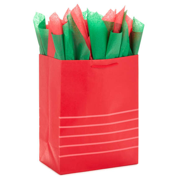 Red and Green 2-Pack Bulk Tissue Paper, 100 sheets, Red/Green, large image number 5