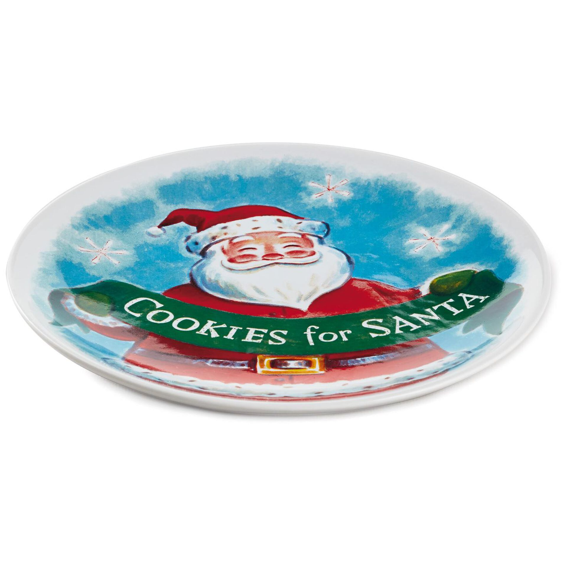 Vintage Cookies for Santa Plate Made for Fortunoff