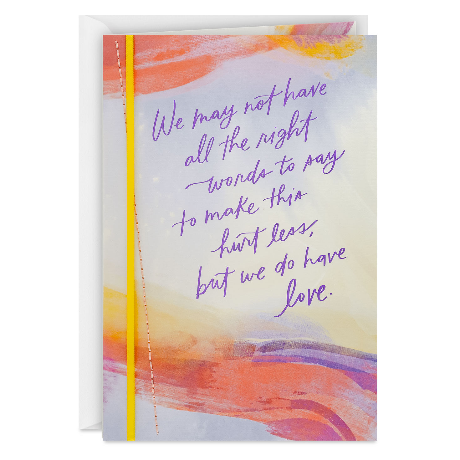 We're Here for You Sympathy Card from All