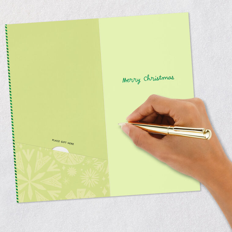 Grinch Max Dr. Seuss Money Holder Christmas Card Signing card image number 6