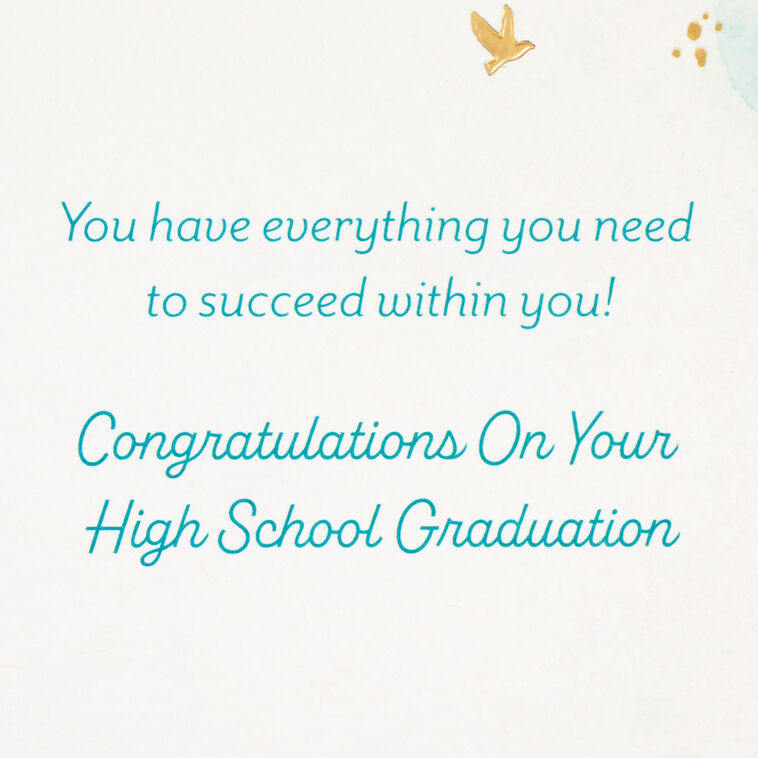 high school grad card You Did It High School Graduation Card