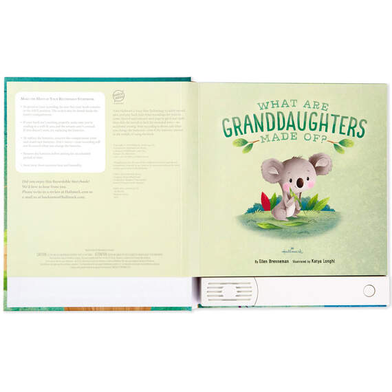 What Are Granddaughters Made Of? Recordable Storybook, , large image number 3